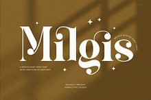 Milgis Elegant Serif Font