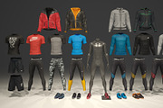Male mannequin pack 1, a Characters & Person 3D Model by mrGarret (Thumbnail 2 of 20)