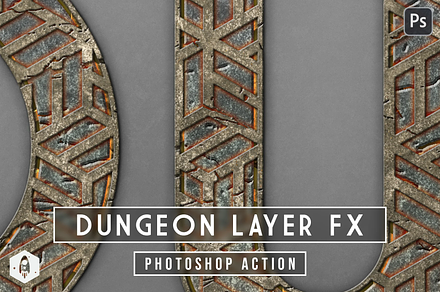 Dungeon Fantastic Text Effect Action
