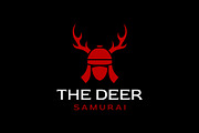 The Deer Samurai Logo, a Branding & Logo Template by Buqancreative (Thumbnail 2 of 4)