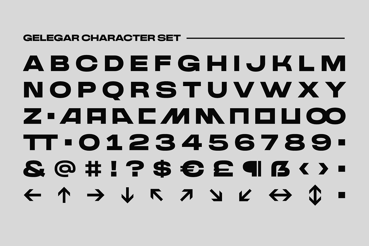 Gelegar, a Sans Serif Font by Locomotype (Photo 12 of 12)