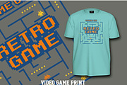 Retro video game print, an Education Illustration by swsctn (Thumbnail 3 of 3)