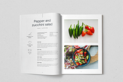 Everyday Veggies Recipe Book, a Magazine Template by SonaGeciova (Thumbnail 10 of 17)