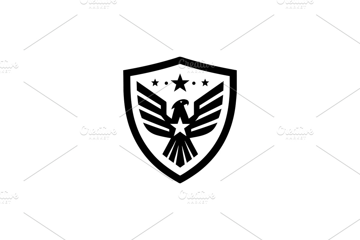 Modern Eagle Shield Logo Bundle, a Branding & Logo Template by Vectorium Studio (Photo 2 of 21)