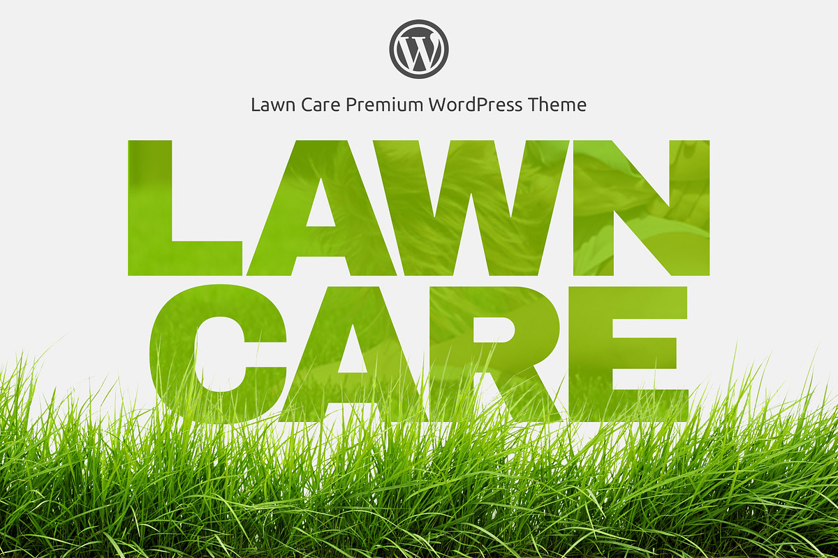 Lawn Care - WordPress theme, a WordPress Template by TonyTemplates (Photo 1 of 5)
