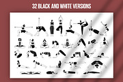 Yoga Time Illustrations set, a Person Illustration by Frizenasya (Thumbnail 7 of 14)