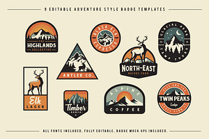 Adventure Badge Logos