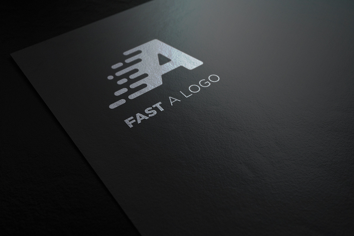 Fast A Logo Template, a Branding & Logo Template by Traint (Photo 2 of 4)