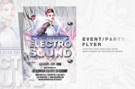 Electro Sound Party Flyer