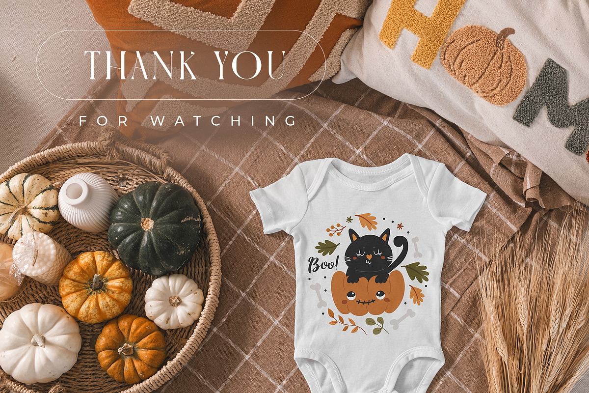 Baby Clothing Autumn Mockup Bundle, a Shirt Mockup by Neutral Mockups (Photo 4 of 4)