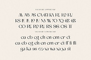 Letanger Elegant Deco Serif, a Serif Font by Cruzine (Thumbnail 8 of 9)