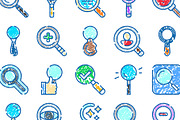 Magnifying glass search zoom, an Object Graphic by pikepicture (Thumbnail 3 of 3)