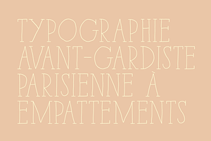 Paris Serif Font Pack