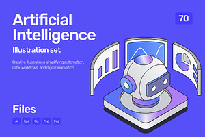 70 AI Isometric illustrations, a Technology Illustration by Vectors Market