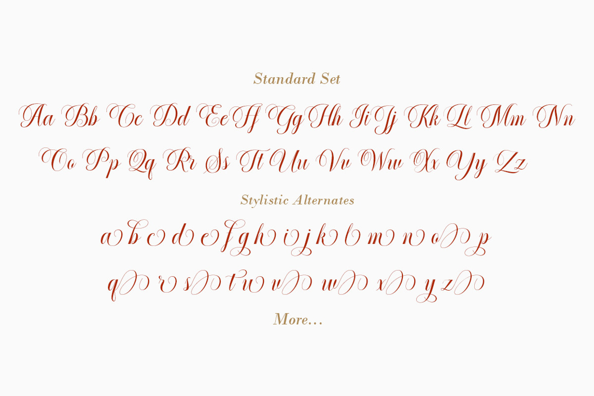 Arsenio Script, a Script Font by Adam Azura (Photo 8 of 9)