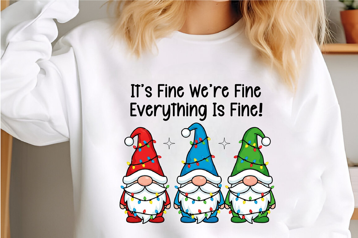 It's Fine We're Fine Everything is F, an Illustration by Libby Wishes (Photo 3 of 6)