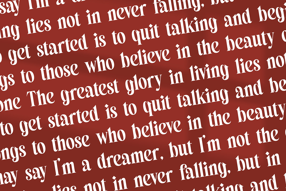 Belagu Modern Display Serif Font, a Serif Font by timelesstype.co (Photo 17 of 20)