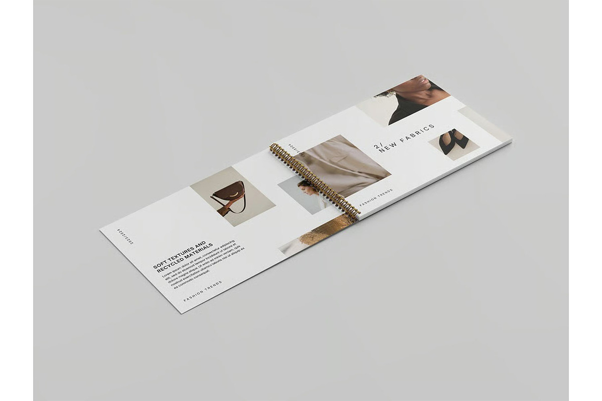 Spiral Bound Book / Catalogue Mockup, an Advertising Mockup by zippypixelstudio (Photo 6 of 10)