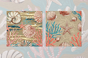 Vintage Marine Life, a Background Graphic by Curve Design (Thumbnail 4 of 7)