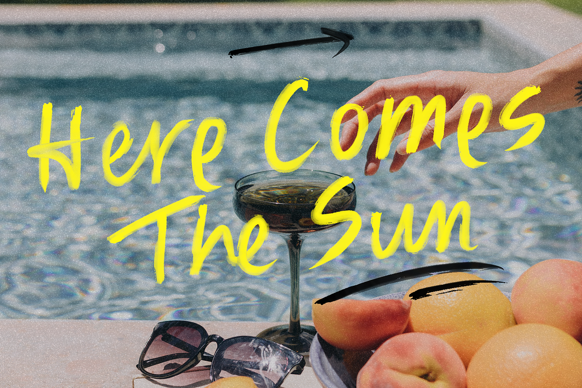 La Dolce Estate SVG Brush Font, a Handwritten Font by The Gelato Type (Photo 6 of 19)