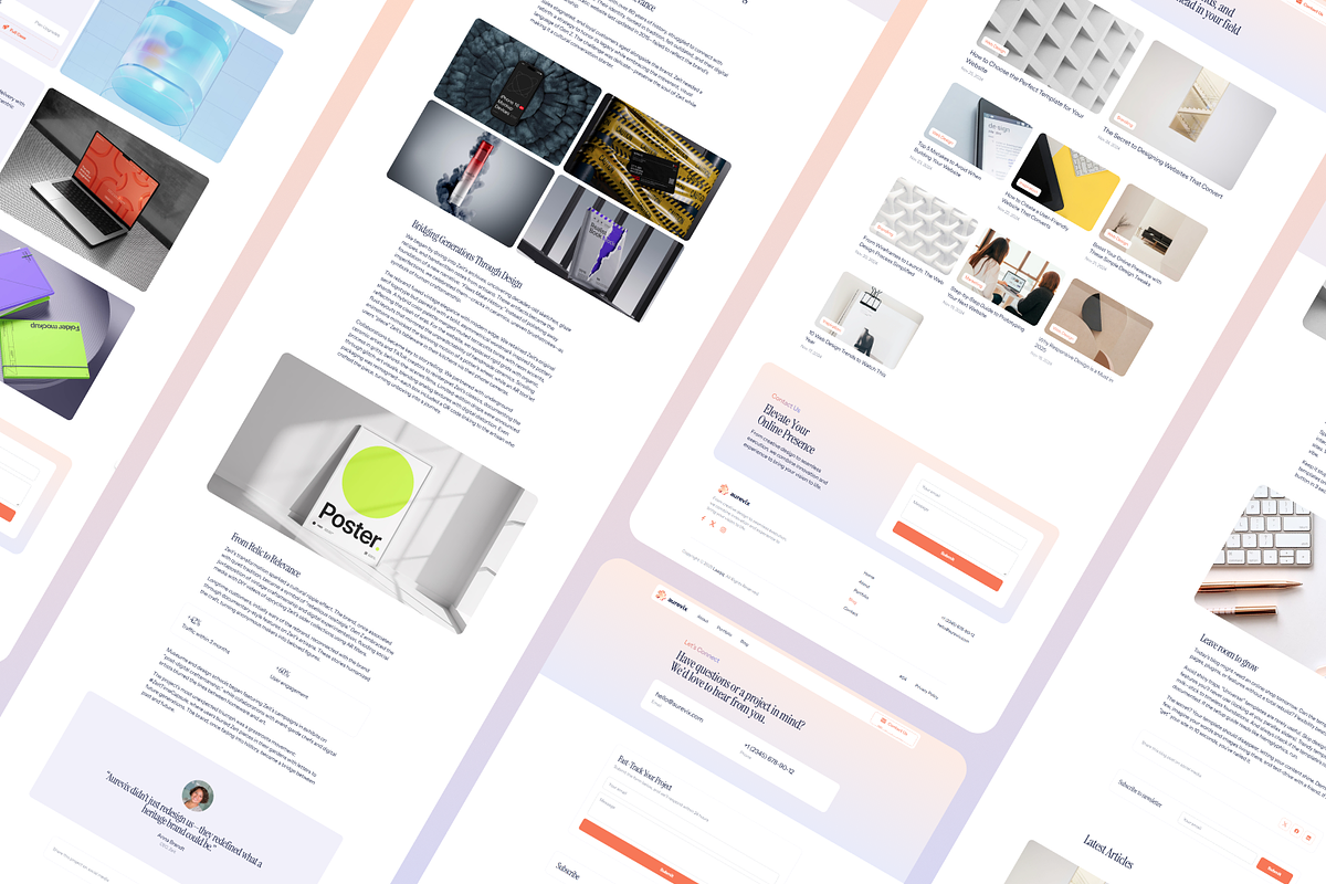 Aurevix | Agency Framer Template, a Landing Page Template by laaqiq (Photo 4 of 4)