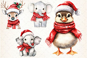Baby’s 1st Christmas Festive Clipart, an Illustration by Libby Wishes (Thumbnail 2 of 7)