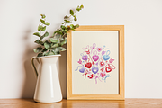 Crochet Valentine’s Day PNG Clipart, an Object Illustration by KennedyStudio (Thumbnail 4 of 5)