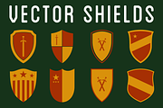Vector Shields, an Illustration by The Petim (Thumbnail 1 of 3)