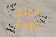 Bromo Handwritten Font, a Handwritten Font by Ruddean2109 (Thumbnail 2 of 10)
