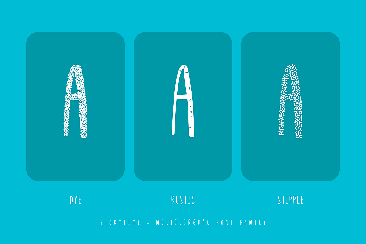 Storytime Handwritten Font Family, a Script Font by alpercakici (Photo 10 of 13)