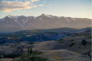 Sunset Over Serene Mountain, a Nature Photo by Jan Jack Russo Media