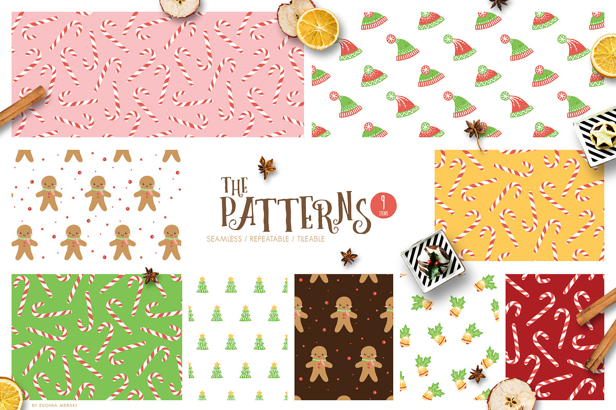 Cute Gingerbread Character Creator, a Person Illustration by Euonia Meraki (Photo 7 of 10)