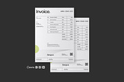 Invoice Template - Bangue, a Stationery Template by fakhroo (Thumbnail 1 of 4)