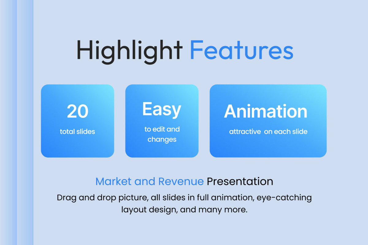 Market and Revenue Keynote, a Presentation Template by Loin Studio (Photo 2 of 4)
