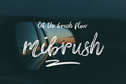 mibrush-a brush in your hand, a Script Font by Jadugar Design Studio (Thumbnail 1 of 5)