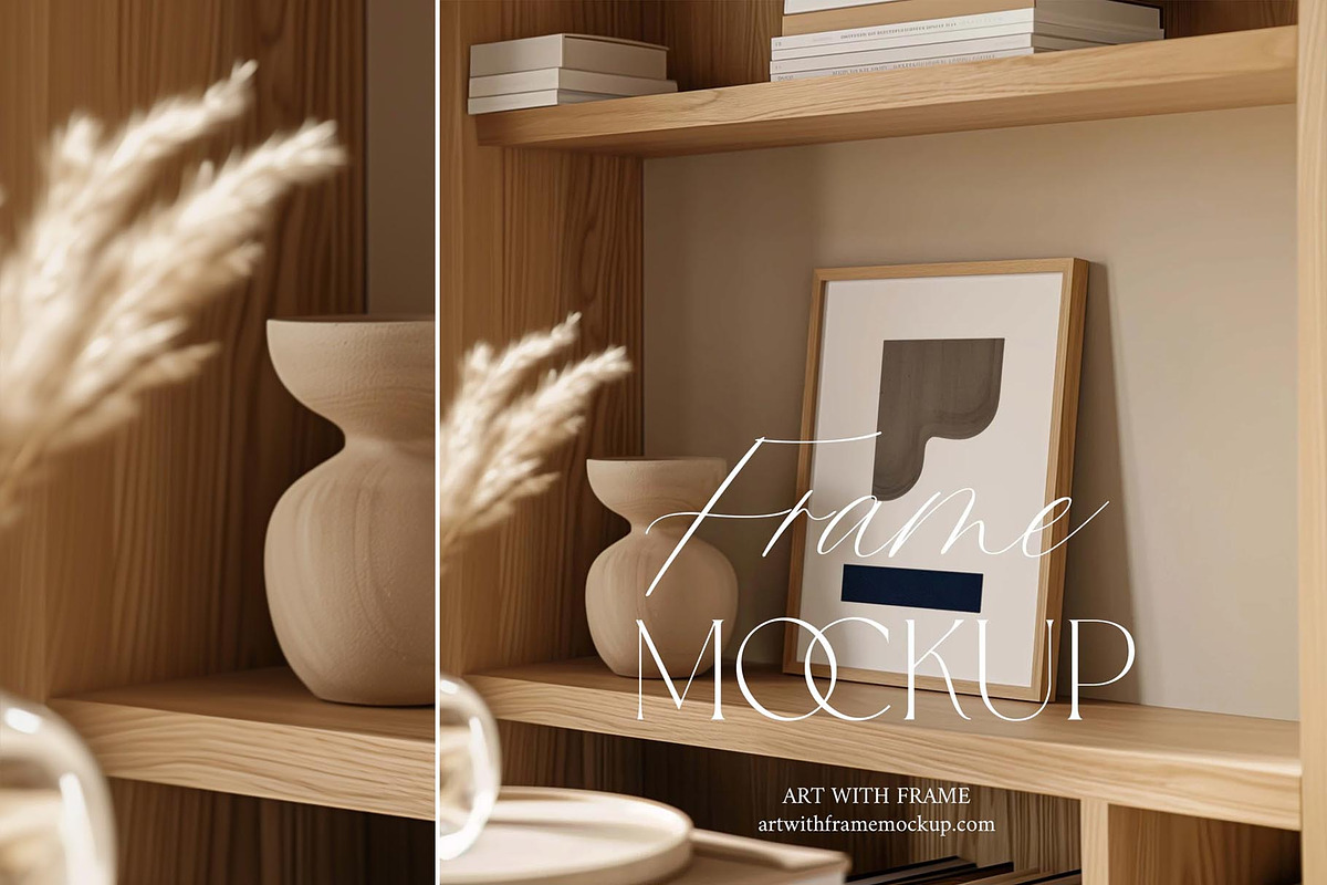 Frame Mockup, Danish Interior Mockup, a Product Mockup by ArtwithFrame (Photo 7 of 10)