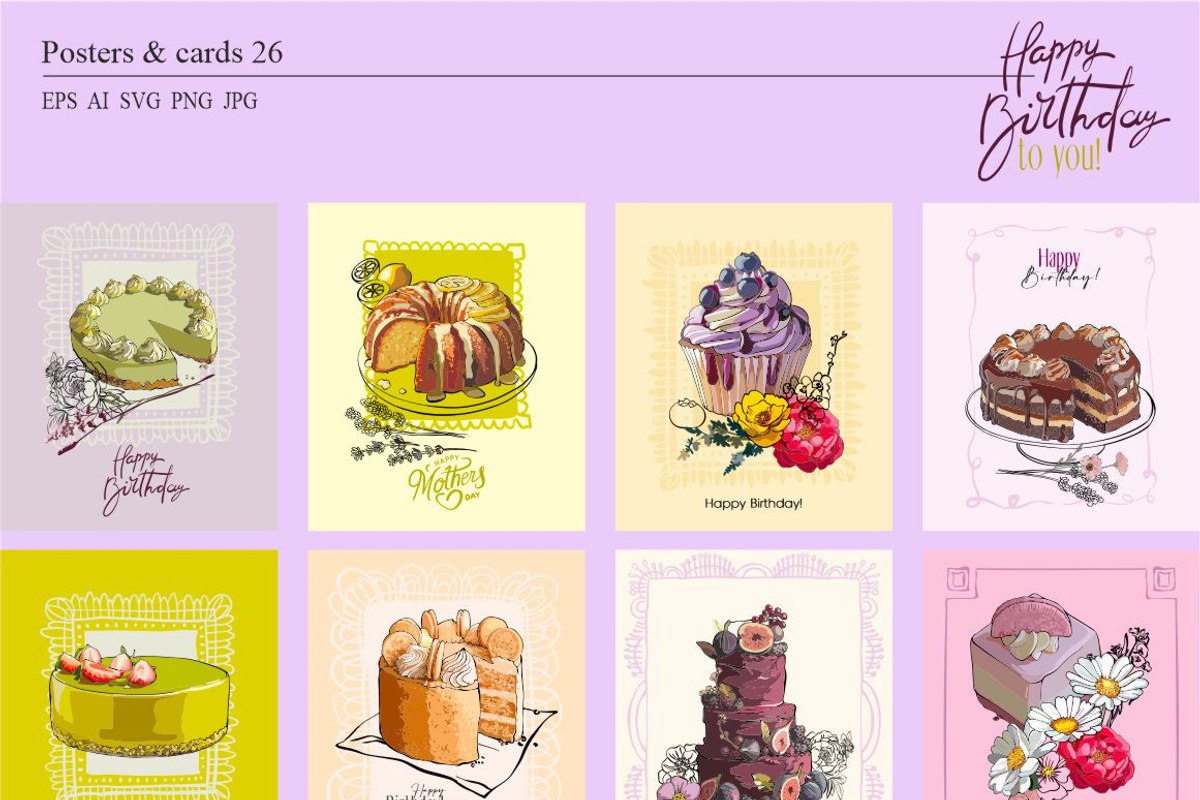 Happy Birthday to you!, a Food Illustration by Collection by VY (Photo 6 of 12)