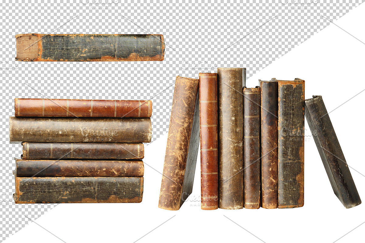 Old books in piles and stacks, an Object Graphic by Fruits+Veggies (Photo 7 of 8)