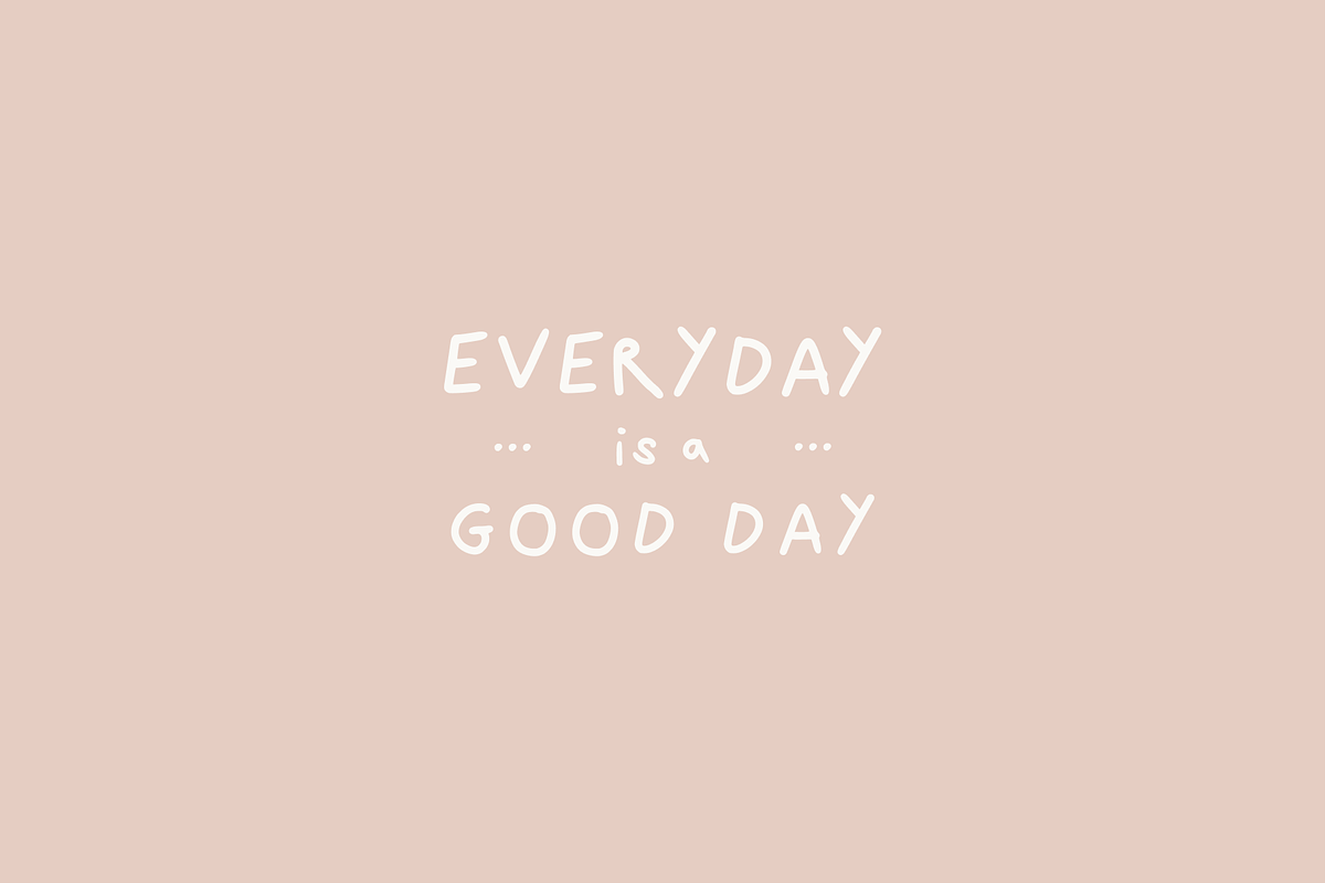 Uperty: Simple Boho Handwritten Font preview 2