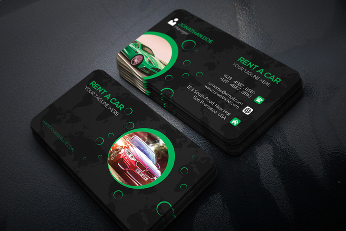 Elegant Creative Business Card-04, a Business Card Template by Shapnochura Design Studio (Photo 2 of 9)