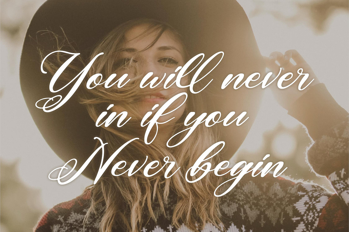 Rafaela Belaria Beautiful Script, a Script Font by Letterena Studios Script (Photo 4 of 15)