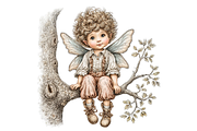 Fairy Boy Clipart PNG, an Illustration by Memories By Lea (Thumbnail 9 of 20)