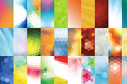 30 Hexagon Backgrounds, a Pattern Graphic by Theme Trunk (Thumbnail 2 of 5)
