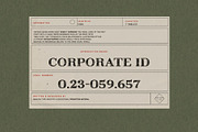 Archivers; Old Print All Caps Fonts, a Sans Serif Font by Eko Bimantara (Thumbnail 3 of 10)