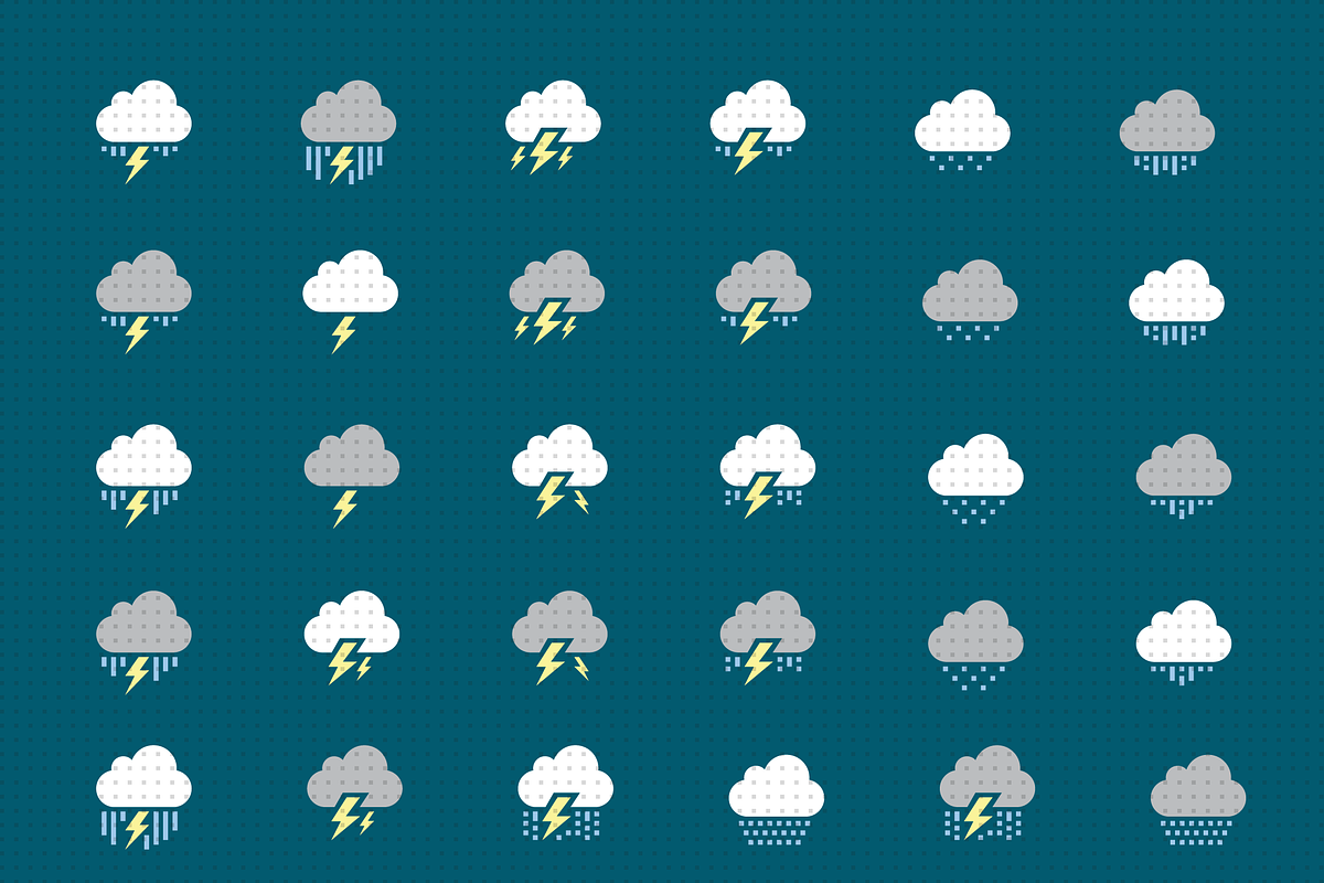 Weather icons, an Icon by ArmandoMJ (Photo 3 of 5)