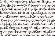 No Naps Required Party Font, a Script Font by Sofia Skoog (Thumbnail 10 of 10)