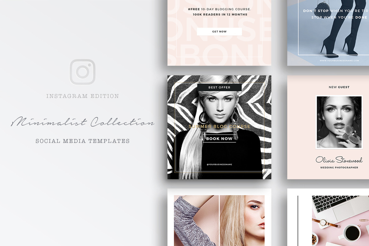 Social Media Template for Instagram, a Social Media Template by beart-templates (Photo 1 of 5)