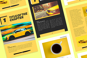 Canva Yellow Ebook Template