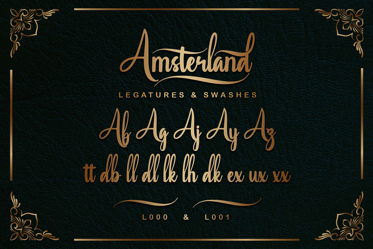 Amsterland | Handwritten Font, a Handwritten Font by Aveni Letter Type (Photo 14 of 15)