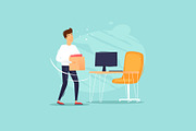 Office life., an Education Illustration by Podis (Thumbnail 6 of 11)